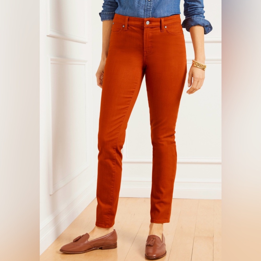 Talbots’ Plus Size Slim Ankle Stretch Jeans, Size 20 W, Excellent Condition